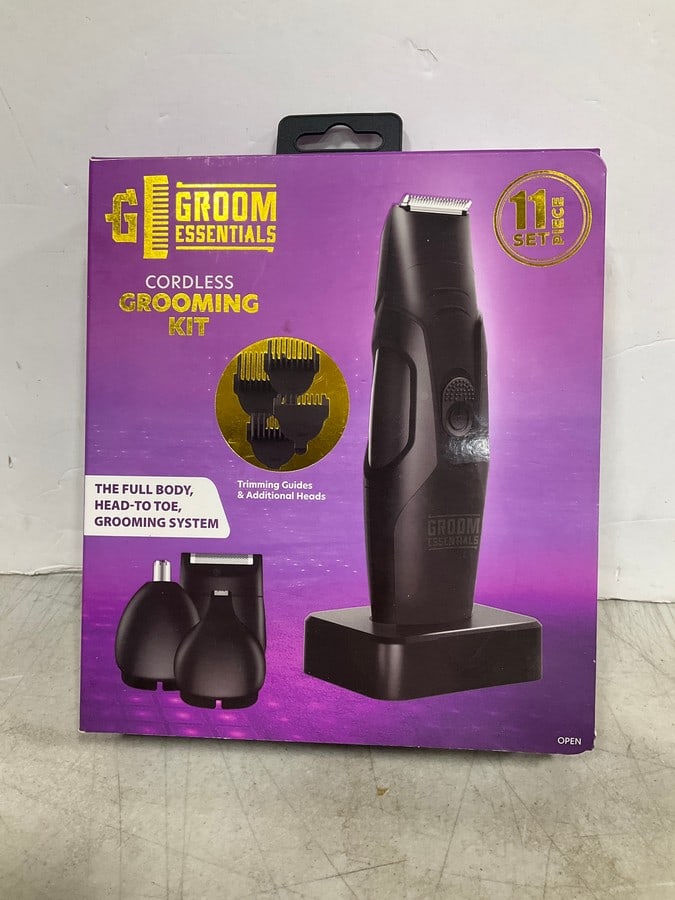 Groom Essentials Cordless Grooming Kit: Groom Essentials Cordless Grooming Kit