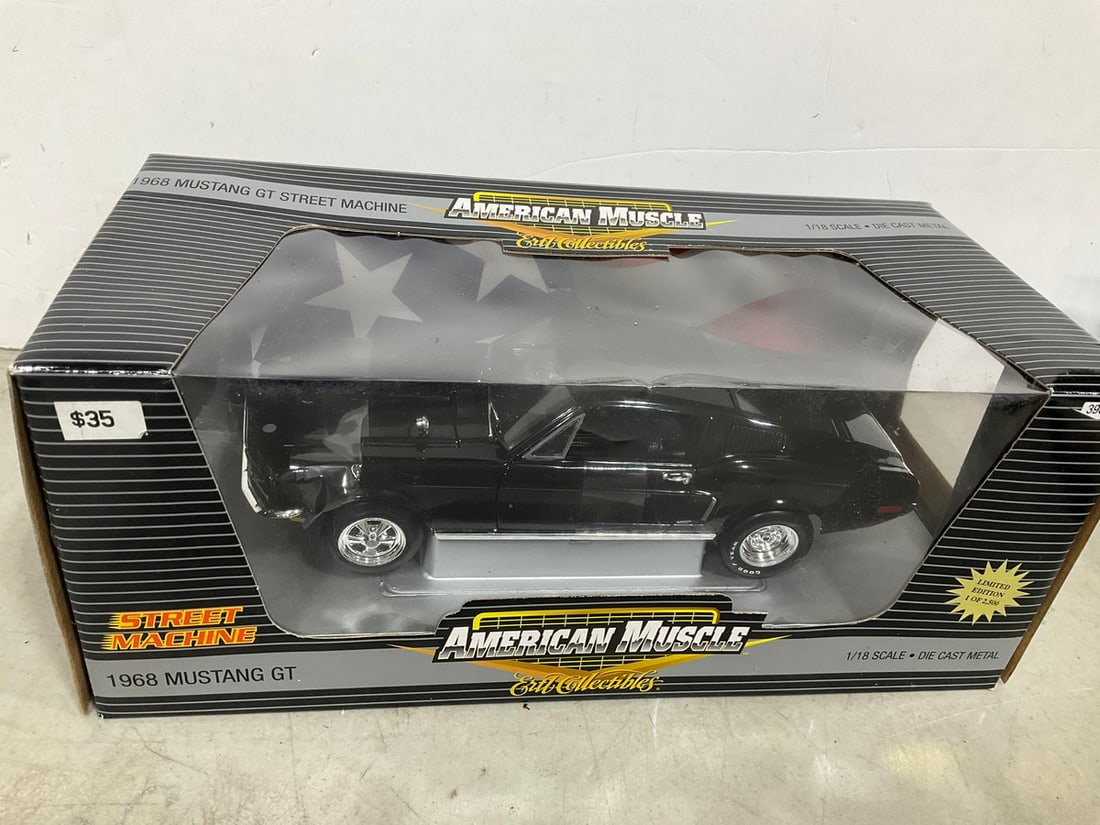 American Muscle 1968 Mustang GT Diecast Model *new in box* (1 of 1)