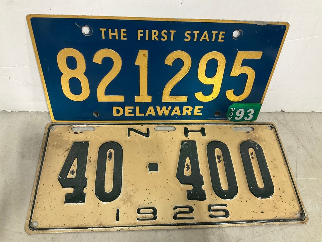 Vintage License Plates (1 of 1)