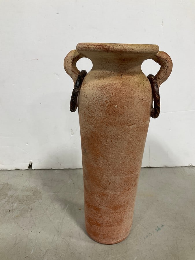 Vintage terracotta vase(11.5in.tall) (1 of 1)