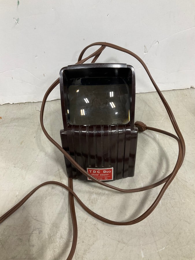 Vintage TDC Duo Vivid Viewer bakelite slide viewer: Vintage TDC Duo Vivid Viewer bakelite slide viewer