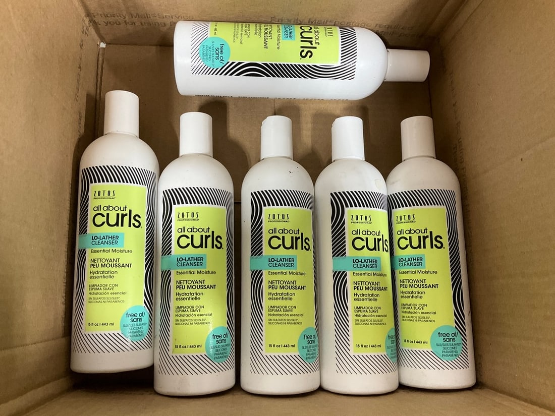 Zotos all aout curls cleanser(15fl.oz.-6 total): Zotos all aout curls cleanser(15fl.oz.-6 total)