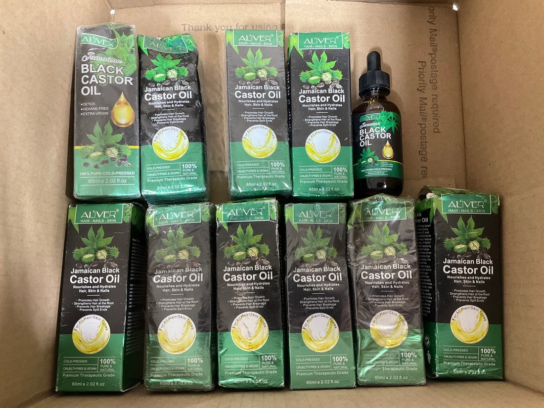 Jamaican black castor oil(60mL each-11 total): Jamaican black castor oil(60mL each-11 total)