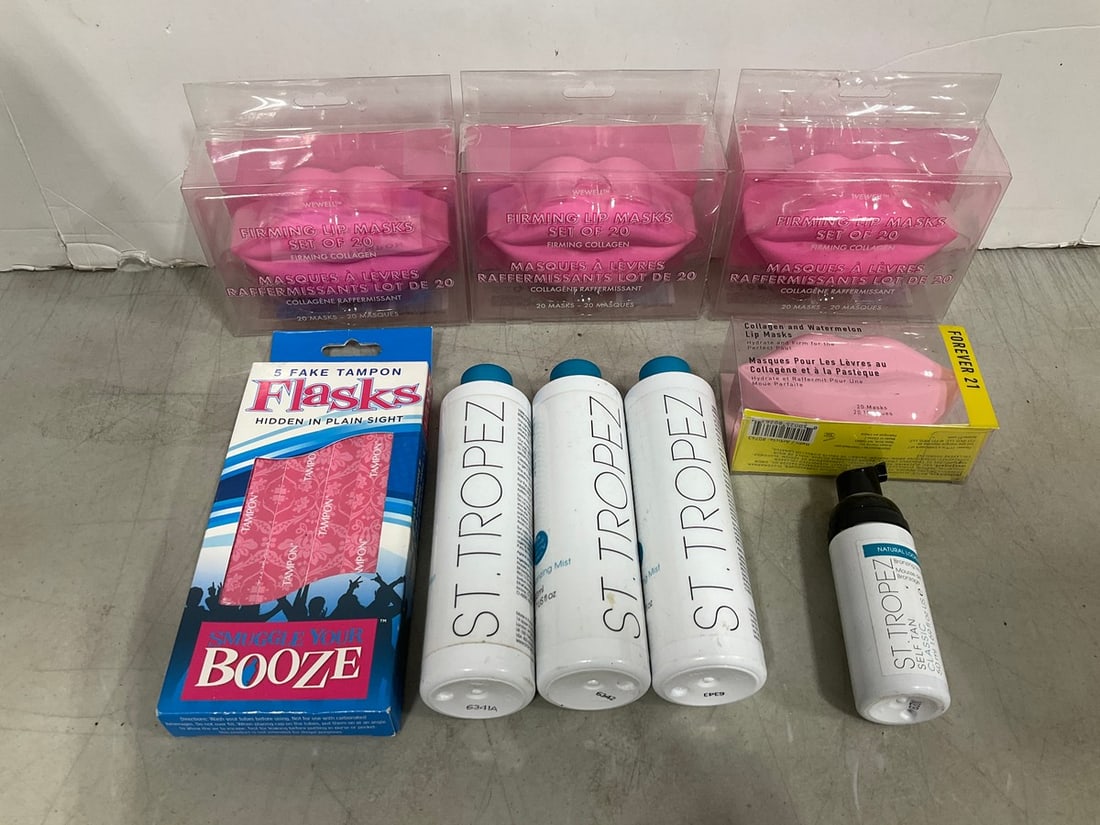 Various Lip Masks, St Tropez Bronzing Mist/Tanning Lotion, and more: Various Lip Masks, St Tropez Bronzing Mist/Tanning Lotion, and more