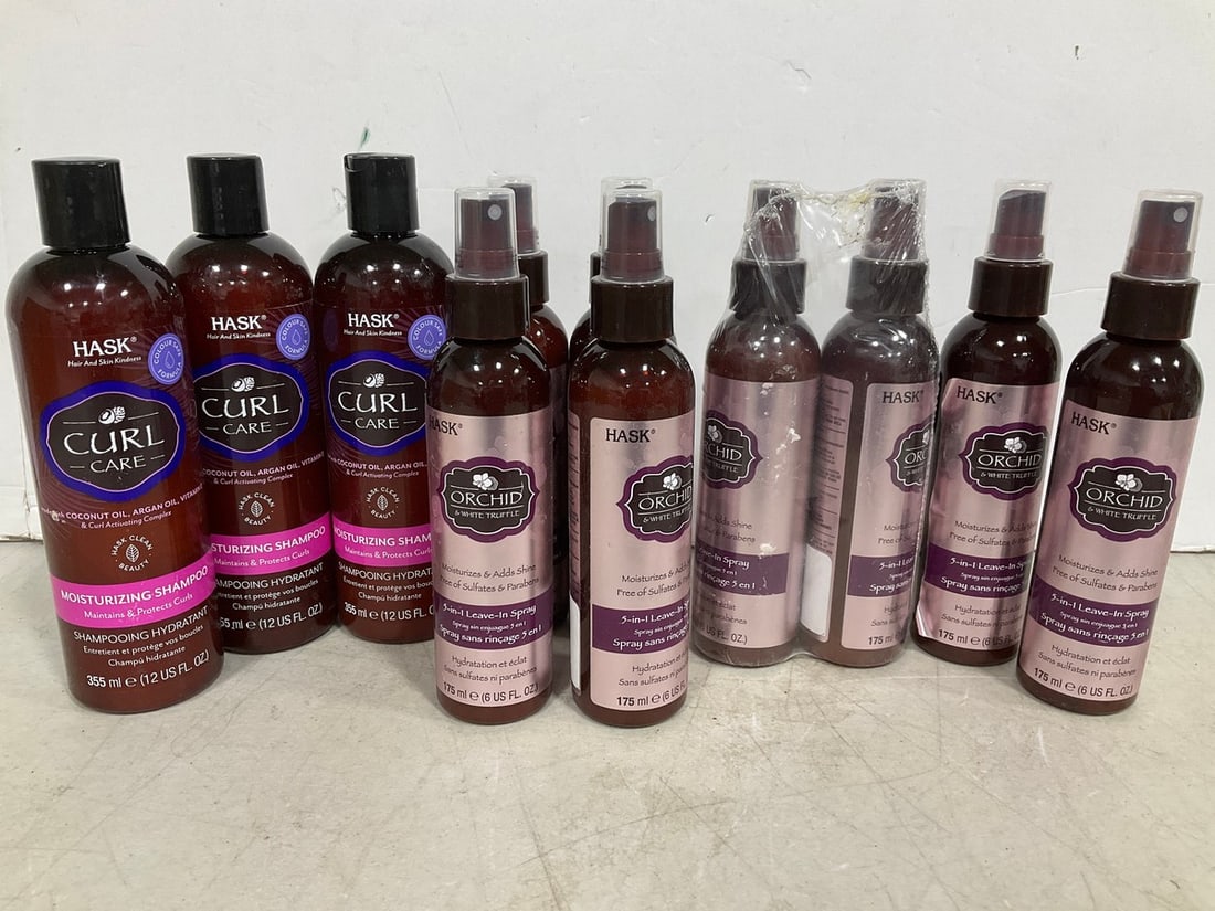 Orchid 5in1 Leave in Sprays, and Curl Care Shampoos: Orchid 5in1 Leave in Sprays, and Curl Care Shampoos
