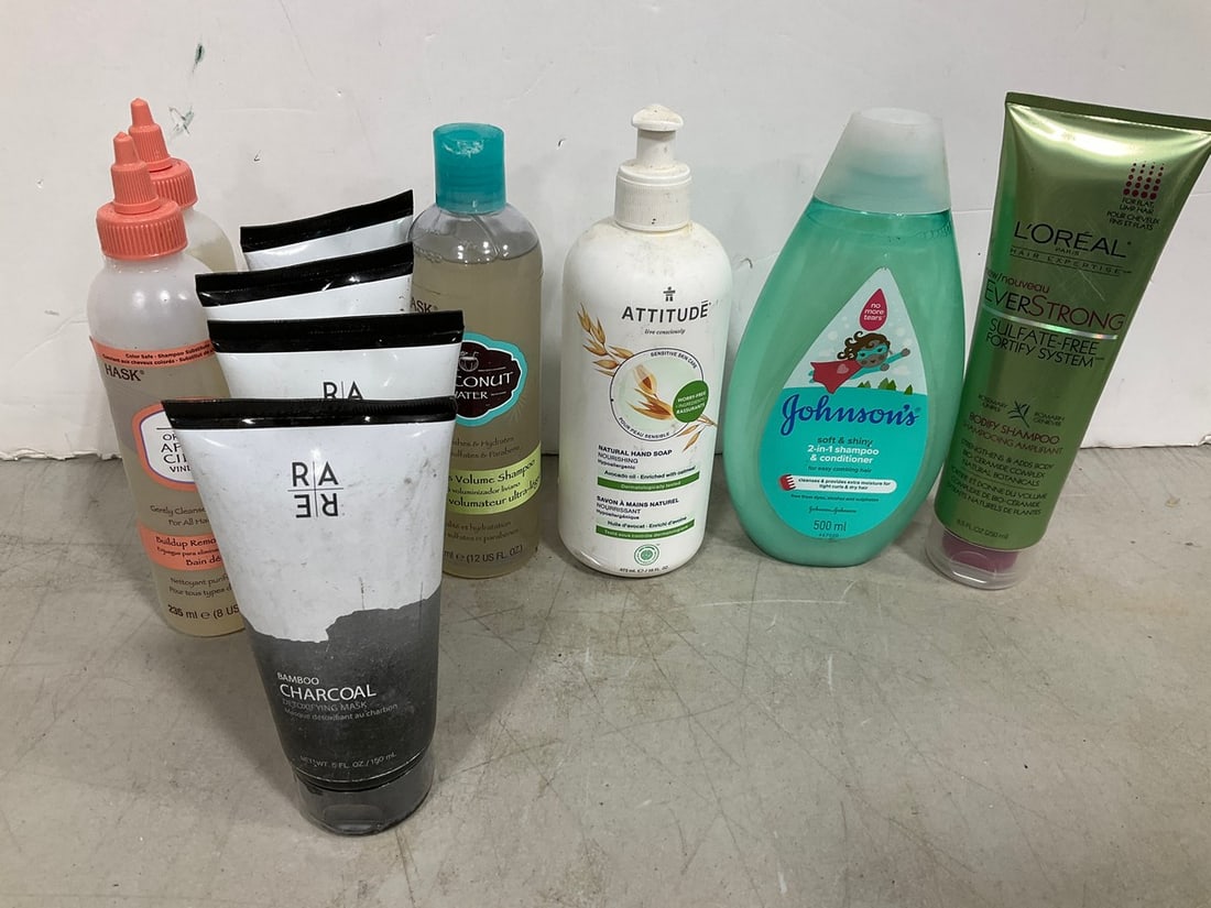 2 in 1 Baby Shampoo/Conditioner, Coconut Water Shampoo, Charcoal Face Masks, and more: 2 in 1 Baby Shampoo/Conditioner, Coconut Water Shampoo, Charcoal Face Masks, and more