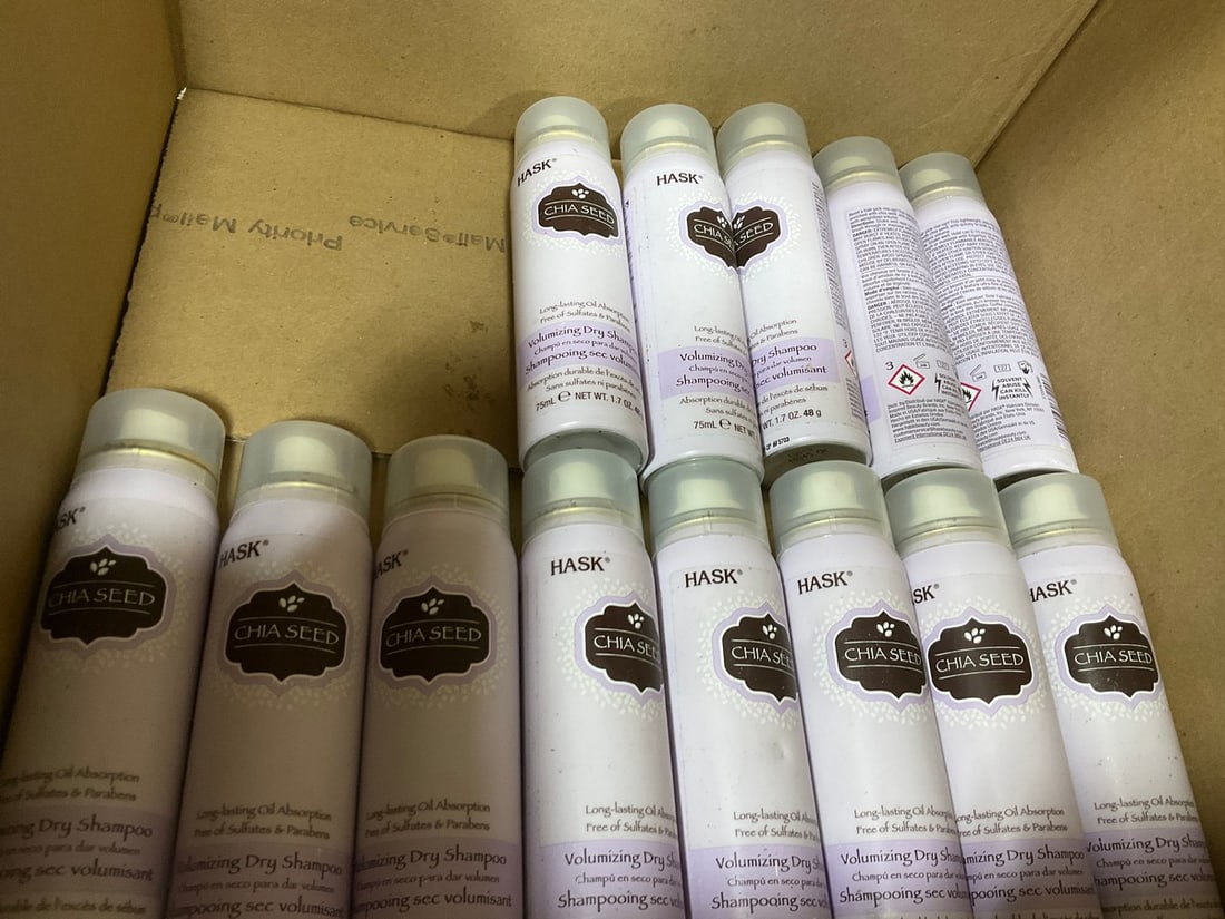 Chia Seed Dry Shampoos: Chia Seed Dry Shampoos