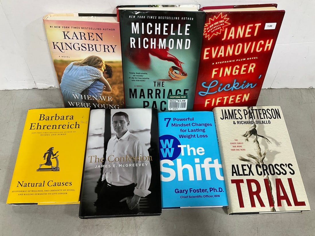 Various Hardcover Books: Various Hardcover Books