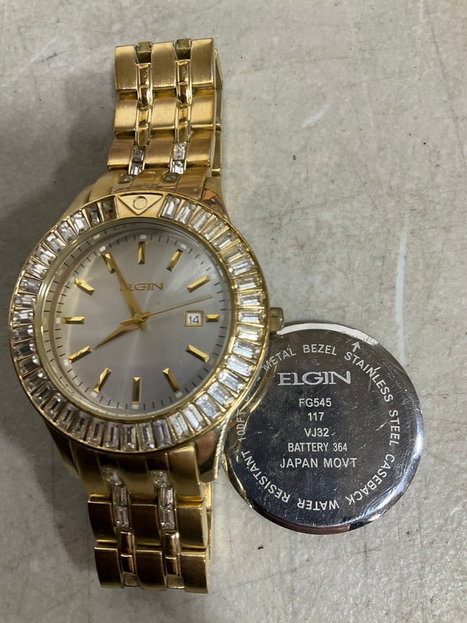 Elgin Watch *loose backing*: Elgin Watch *loose backing*
