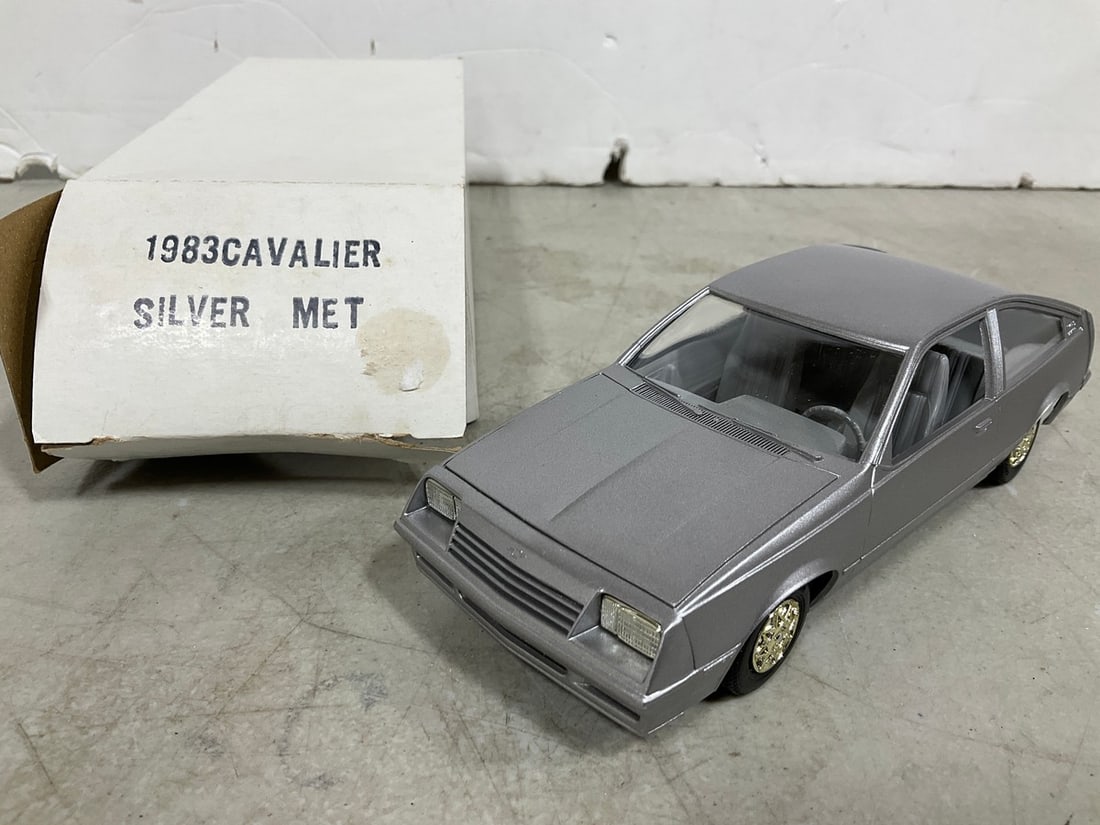ERTL 1983 Cavalier Dealer Promo Car - Silver: ERTL 1983 Cavalier Dealer Promo Car - Silver