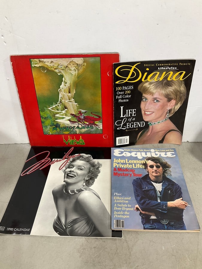 Vintage magazines/art book (1 of 1)