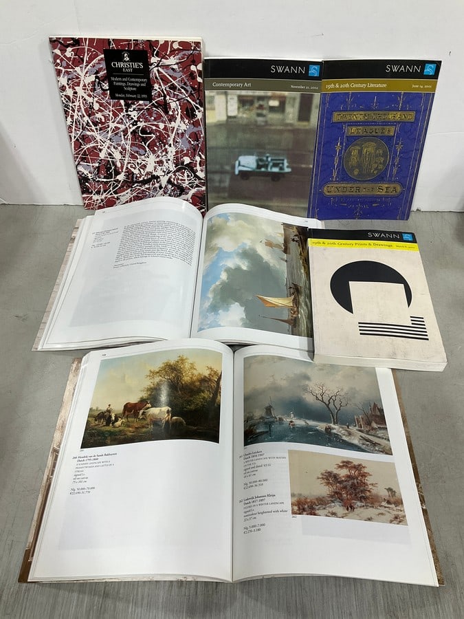 Various art books(Swann, Christies, etc.): Various art books(Swann, Christies, etc.)