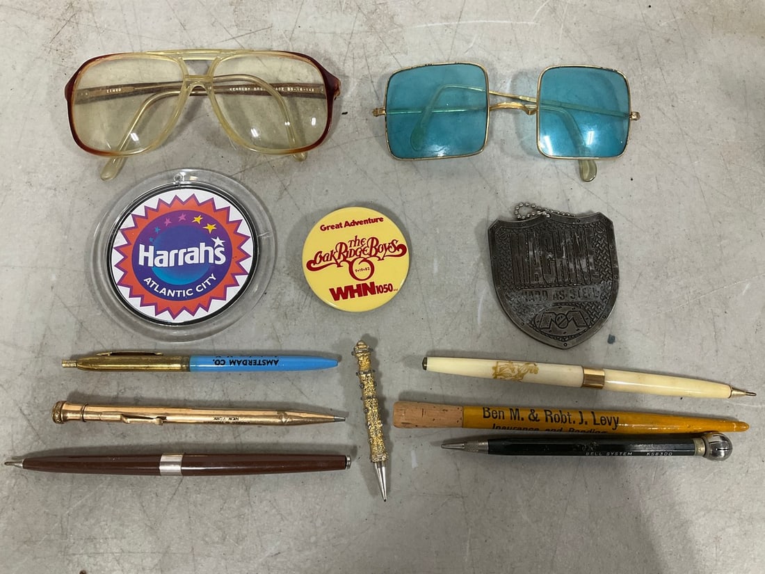 Vintage sunglasses, pens, and more: Vintage sunglasses, pens, and more