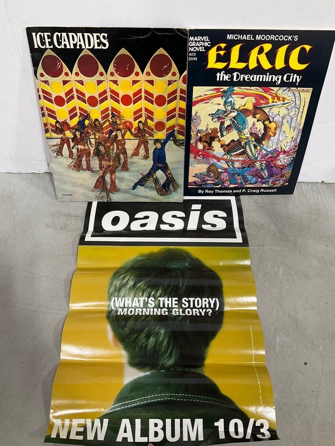 Ice Capades vintage booklet, Elric graphic novel, and more: Ice Capades vintage booklet, Elric graphic novel, and more