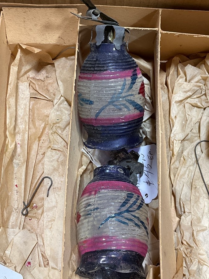 Vintage hand blown christmas ornaments (1 of 1)