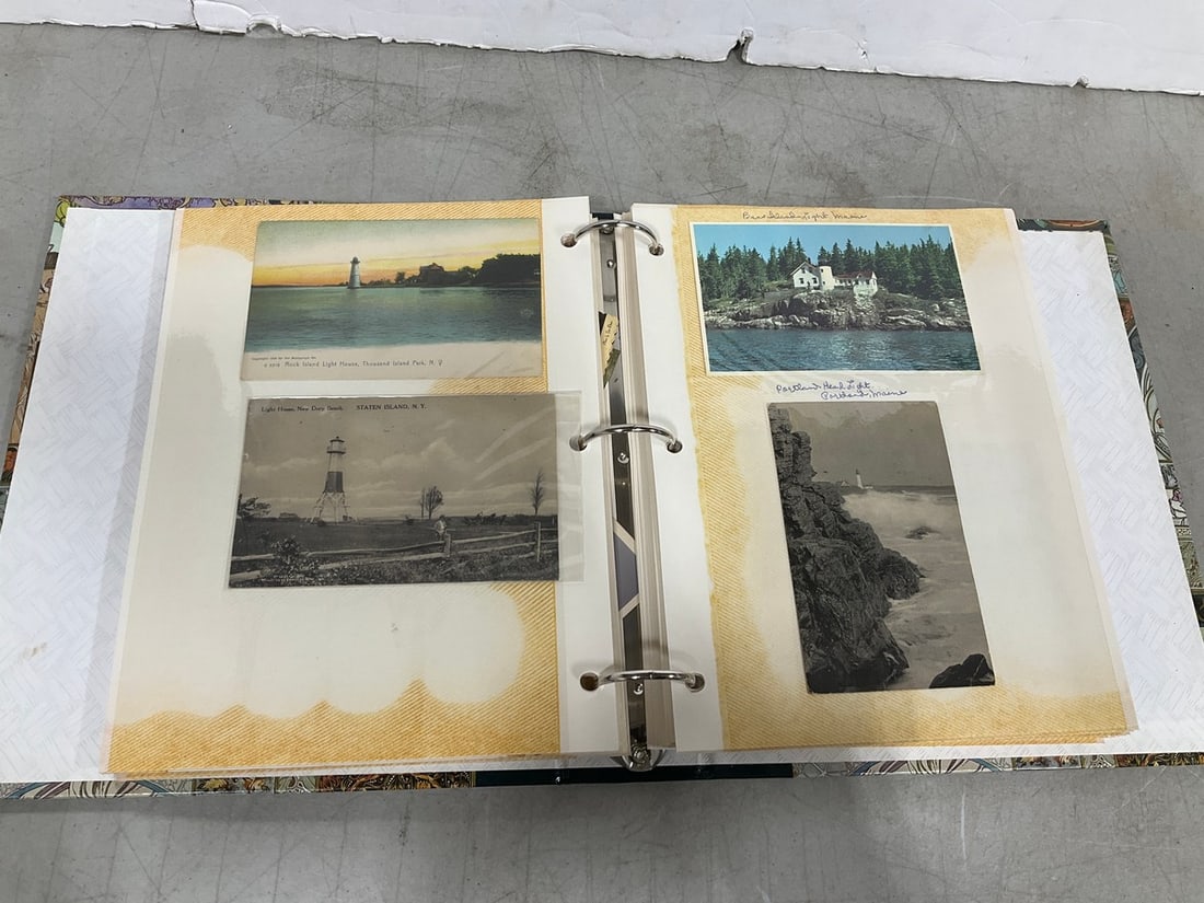 Vintage Album of Postcards: Vintage Album of Postcards