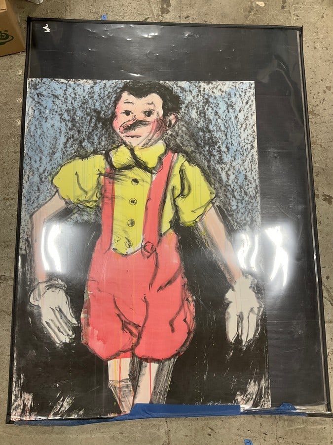 Pinocchio Print by Jim Dine (26inx36in) (1 of 1)