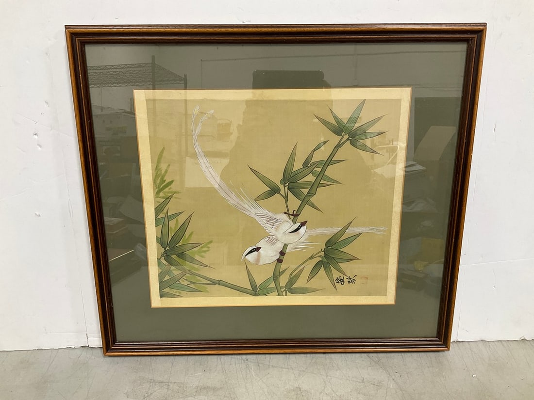 Framed Oriental Art Print (19inx22in) (1 of 1)