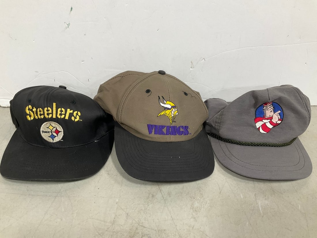 Various Hats (Steelers, Vikings, etc): Various Hats (Steelers, Vikings, etc)