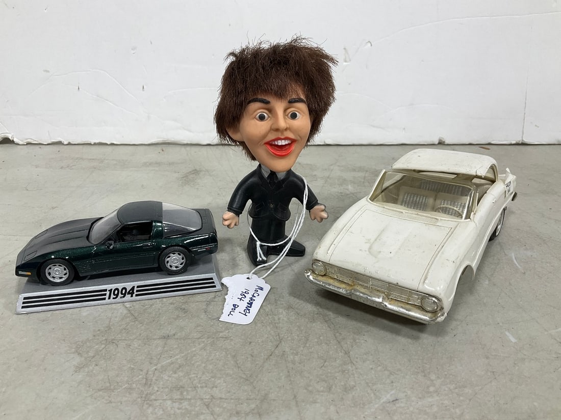 1964 Paul McCartney Doll, and Diecast Cars: 1964 Paul McCartney Doll, and Diecast Cars