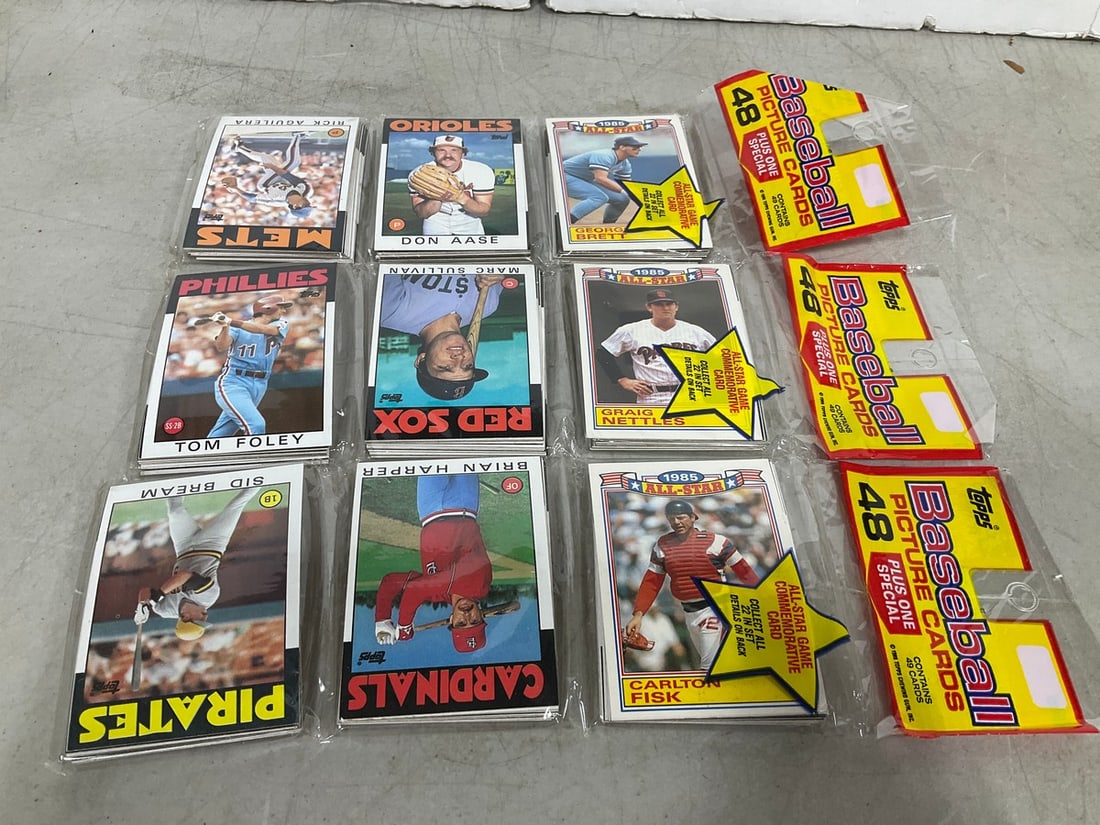 Topps Baseball Picture Card Packs *sealed* (3 packs of 48) (1 of 1)