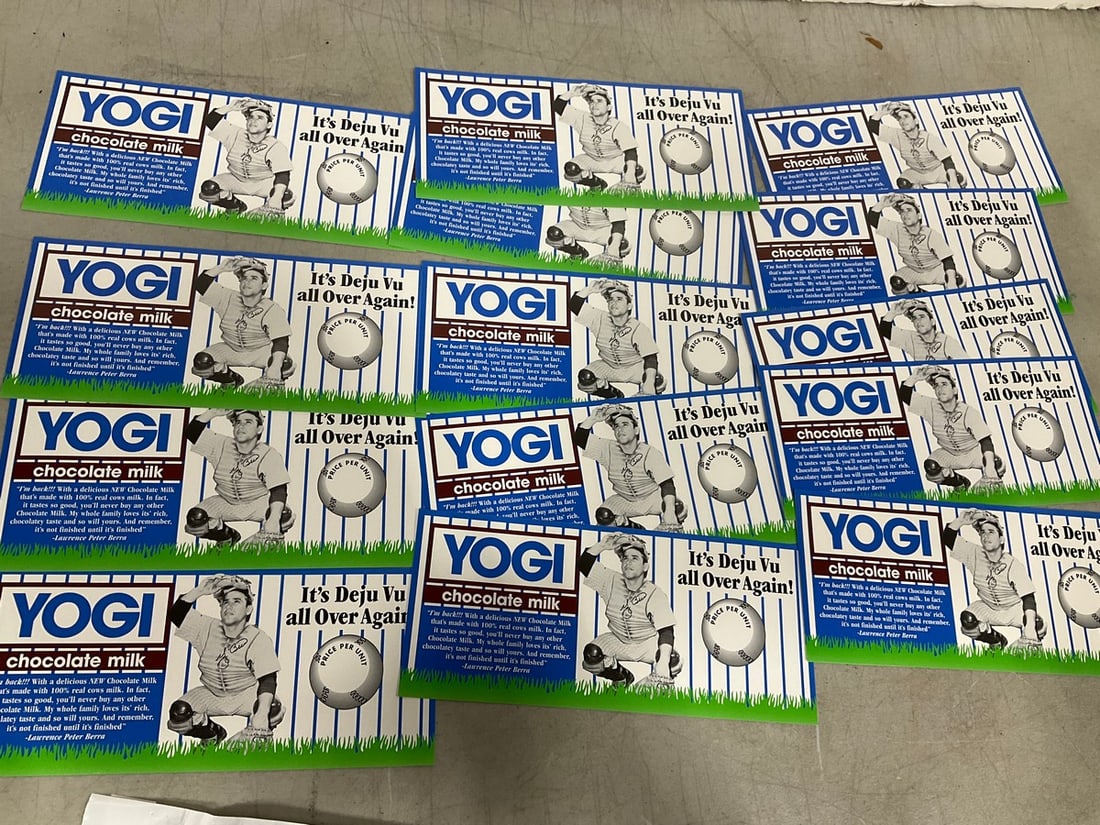 Yogi Chocolate Milk Advertisements: Yogi Chocolate Milk Advertisements