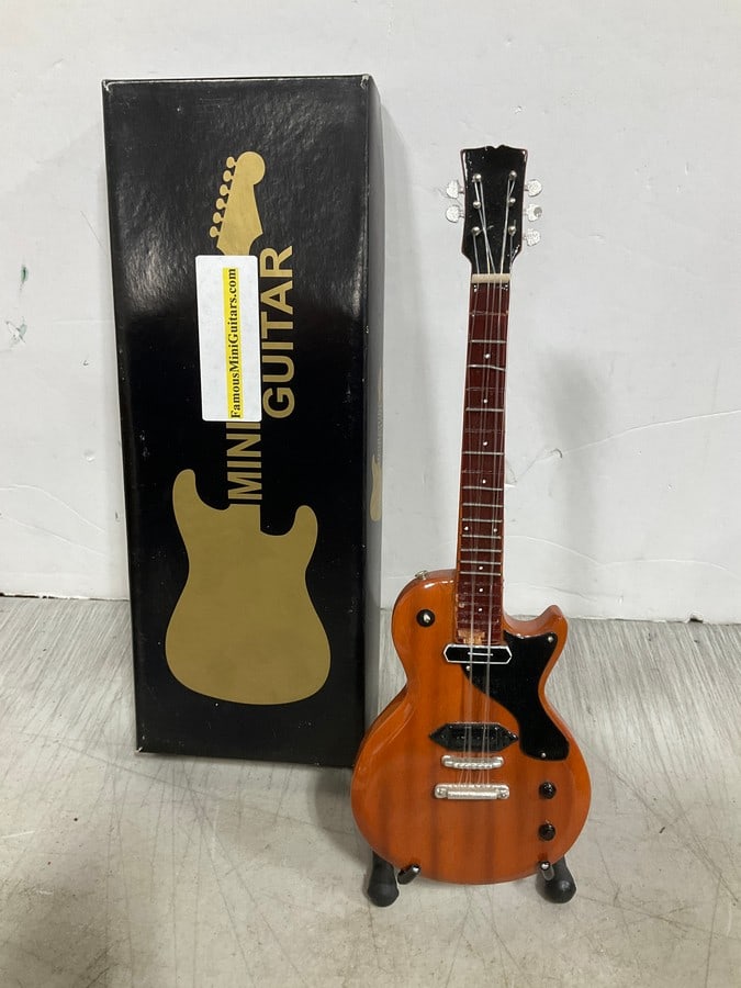 Music Legends Collection Violin Bass Model Collectible (10in Long) *needs repair* (1 of 1)