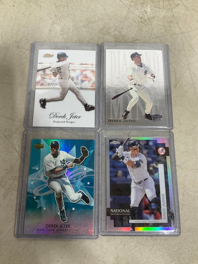 Various Collectible Cards (Aaron Judge, Derek Jeter): Various Collectible Cards (Aaron Judge, Derek Jeter)