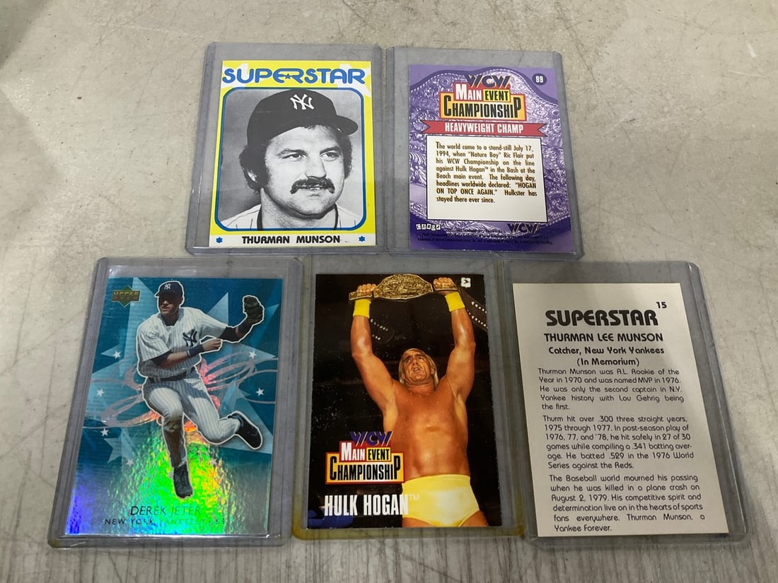 Various Collectible Cards (Derek Jeter, and more): Various Collectible Cards (Derek Jeter, and more)