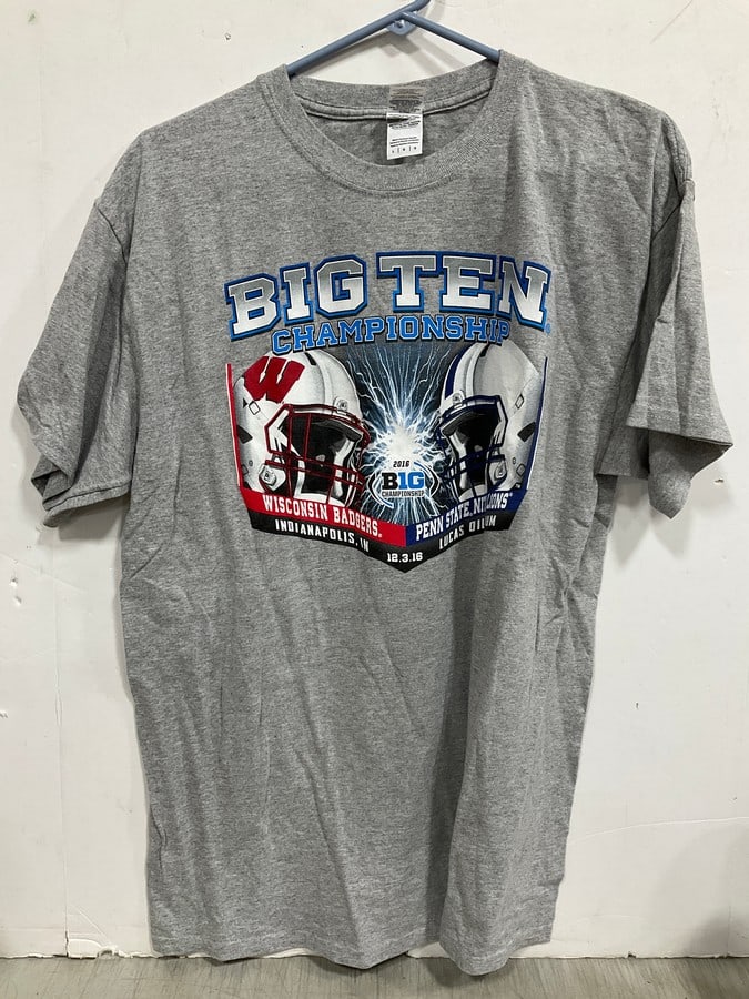 Big Ten Championship Football Tshirt (Size: L): Big Ten Championship Football Tshirt (Size: L)