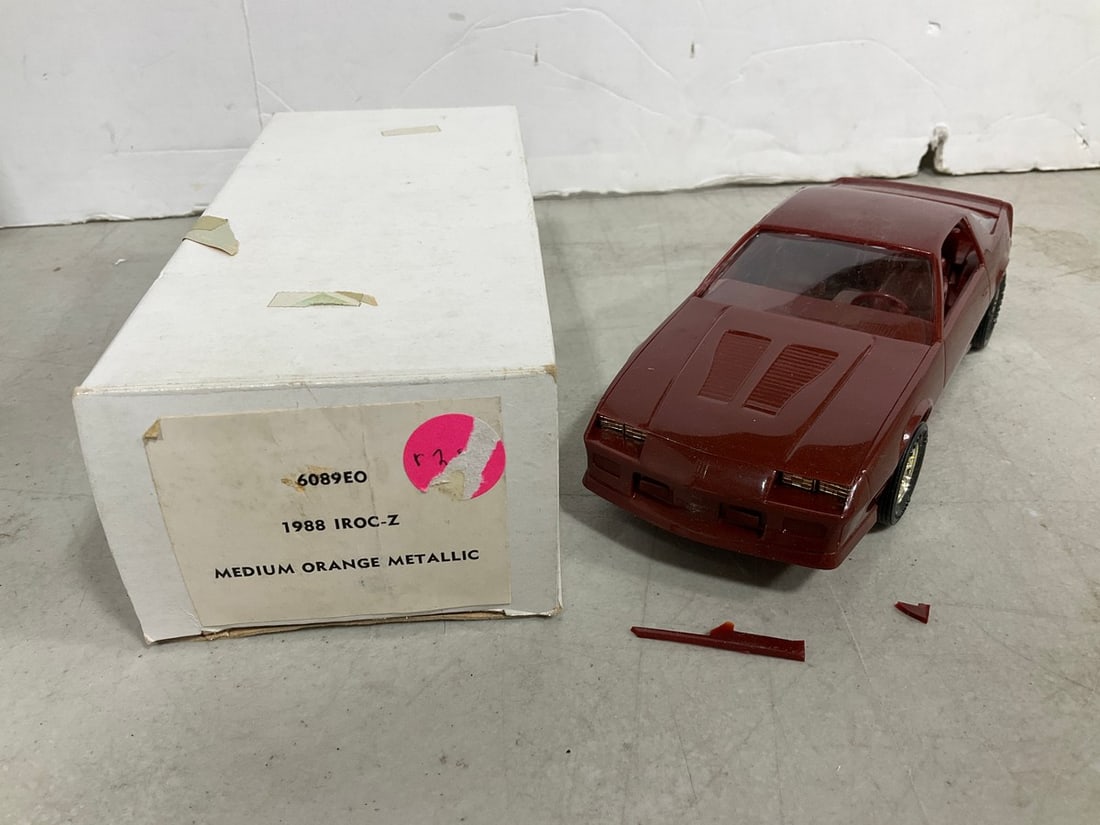 1988 Iroc-Z Dealer Promo Car - Orange: 1988 Iroc-Z Dealer Promo Car - Orange