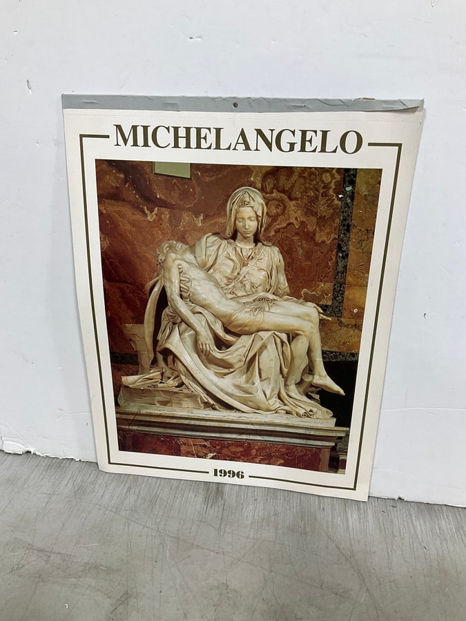 1996 Michelangelo Art Calendar: 1996 Michelangelo Art Calendar