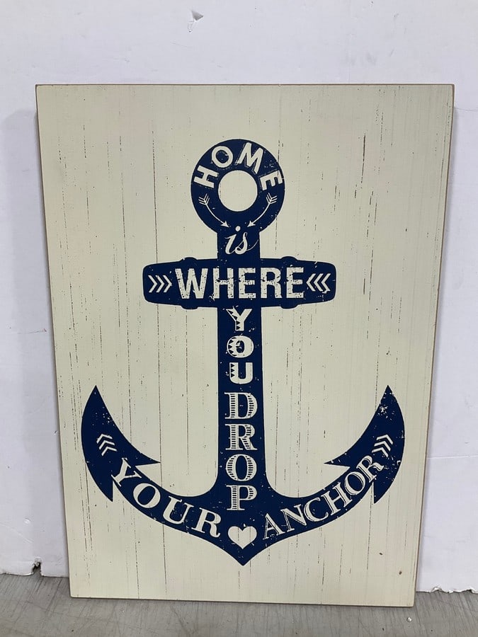 Anchor Wall Decor (13.25in.x18.75in.): Anchor Wall Decor (13.25in.x18.75in.)