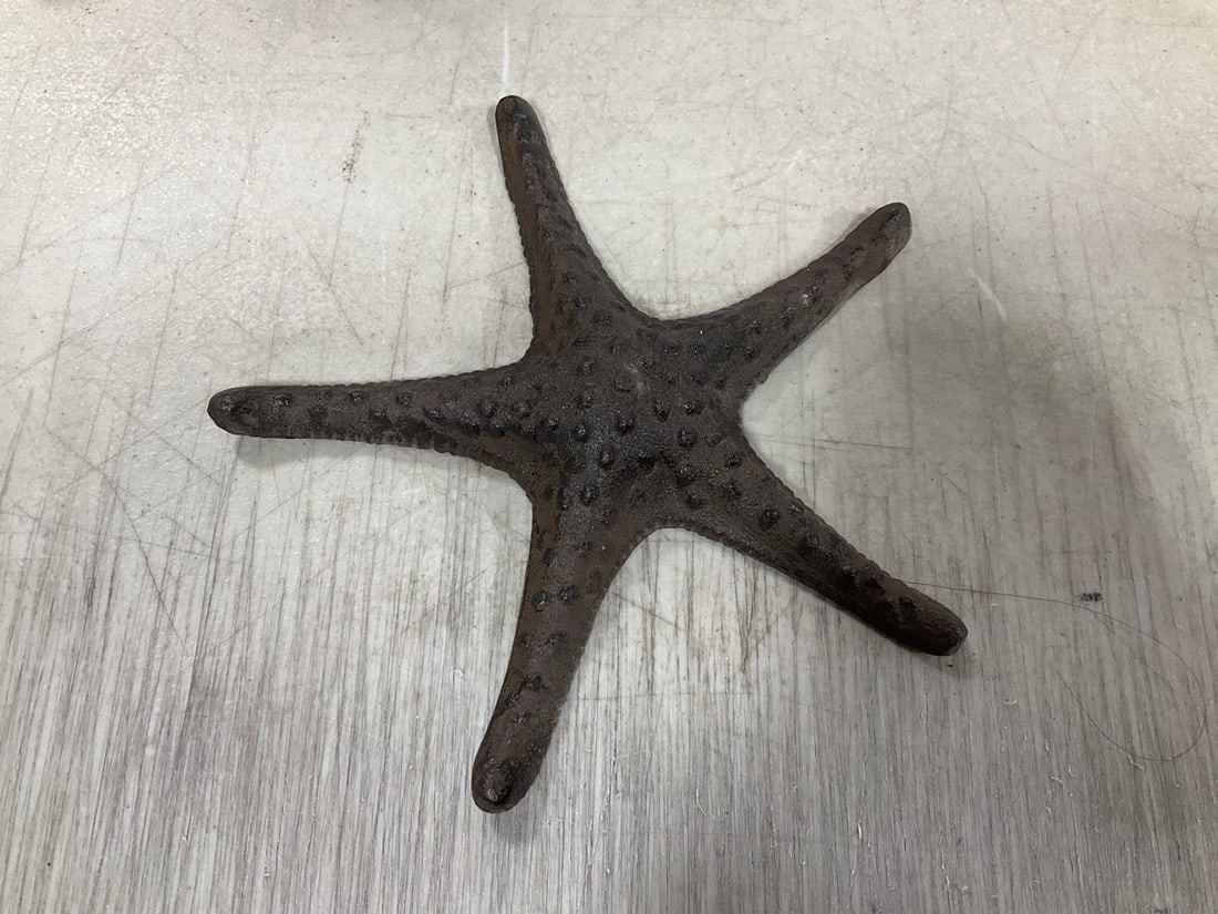 Cast Iron Starfish (6.5in Acoss): Cast Iron Starfish (6.5in Acoss)