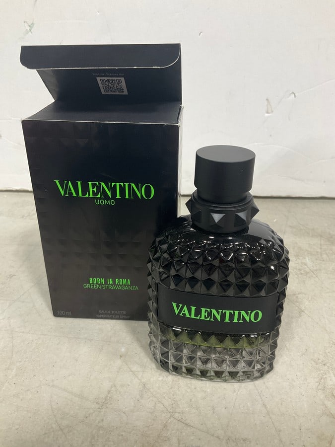 Valentino Uomu Born in Roma Green Stravaganza (3.4 Fl Oz) *new in box*: Valentino Uomu Born in Roma Green Stravaganza (3.4 Fl Oz) *new in box*