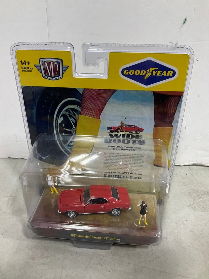 Goodyear 1967 Chevrolet Camaro RS 327 Diecast Model *new in box*: Goodyear 1967 Chevrolet Camaro RS 327 Diecast Model *new in box*