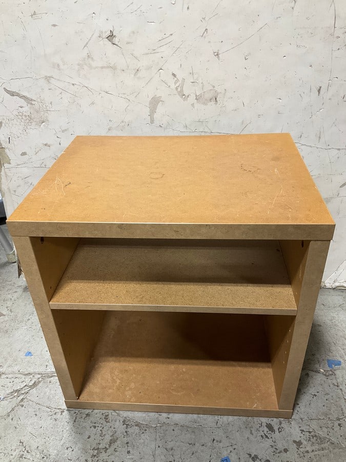 Wooden Nightstand (20inx20inx16in): Wooden Nightstand (20inx20inx16in)