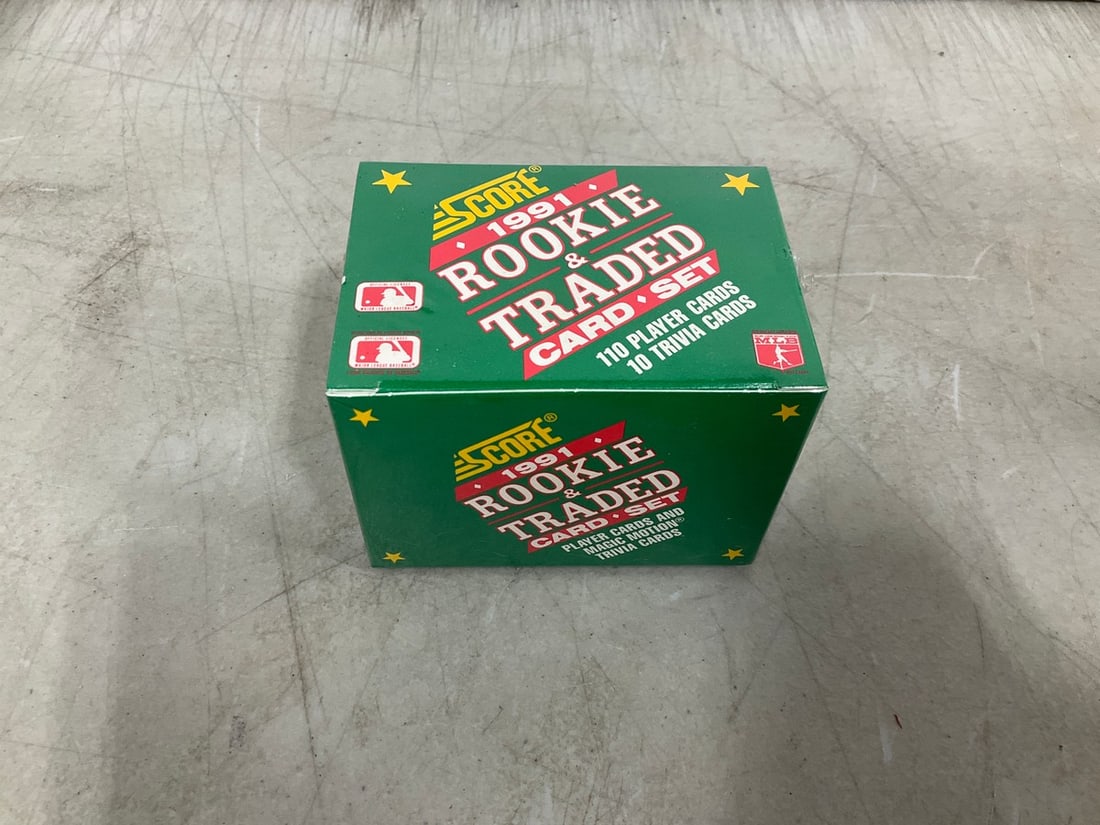 1991 Score Rookie and traded card set*new in package*: 1991 Score Rookie and traded card set*new in package*