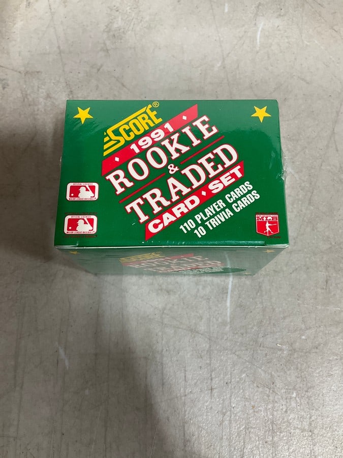1991 Score Rookie and traded card set*new in package*: 1991 Score Rookie and traded card set*new in package*