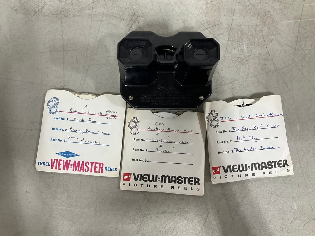 View Master slides and slide viewer: View Master slides and slide viewer