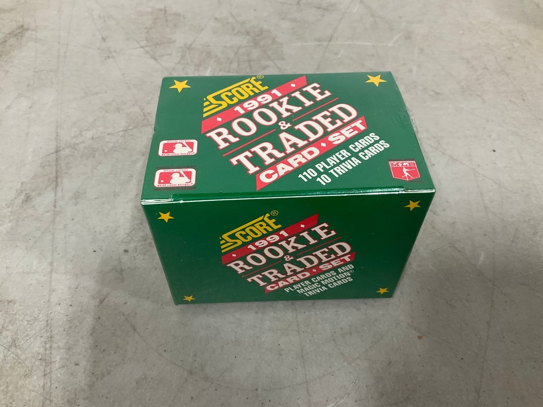 1991 Score Rookie and traded card set*new in package*: 1991 Score Rookie and traded card set*new in package*