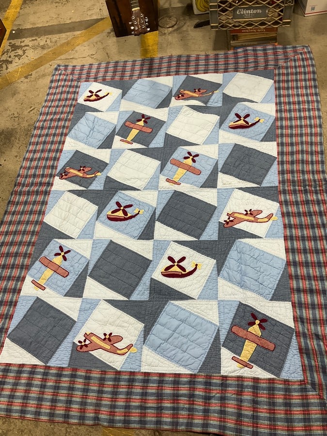 Handmade Quilt (66inx86in) (1 of 1)