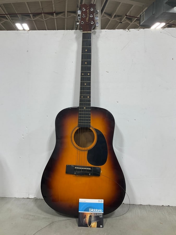Playmate Acoustic Guitar with D'Addario 80/20 Bronze Strings: Playmate Acoustic Guitar with D'Addario 80/20 Bronze Strings