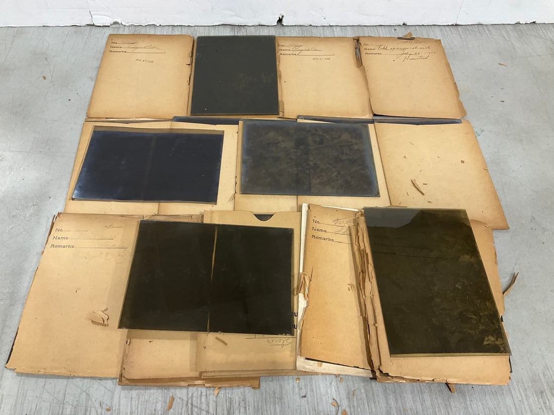 Various Glass Photographic Negatives/Slides: Various Glass Photographic Negatives/Slides
