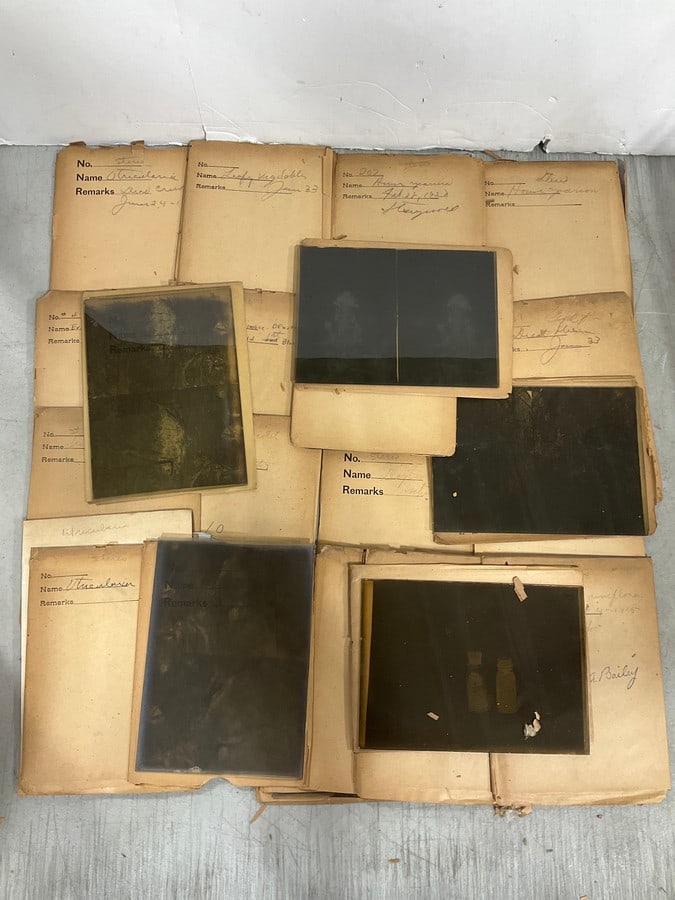 Various Glass Photographic Negatives/Slides: Various Glass Photographic Negatives/Slides
