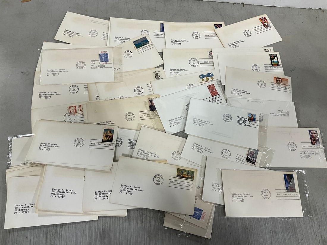 Vintage First Day Covers: Vintage First Day Covers