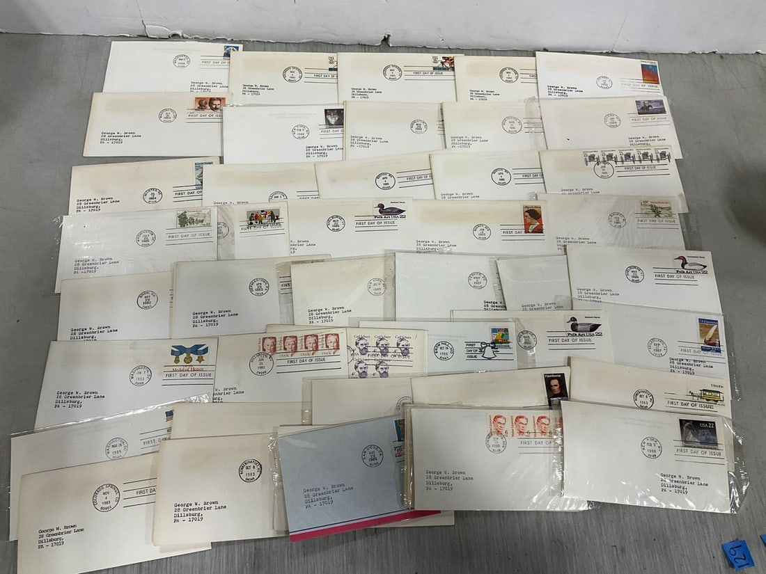 Vintage First Day Covers: Vintage First Day Covers