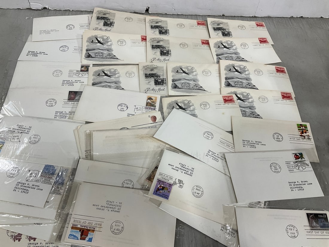 Vintage First Day Covers: Vintage First Day Covers