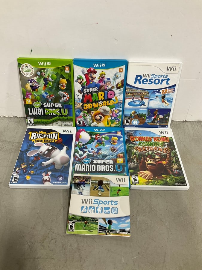 Various Wii/Wii U Games: Various Wii/Wii U Games