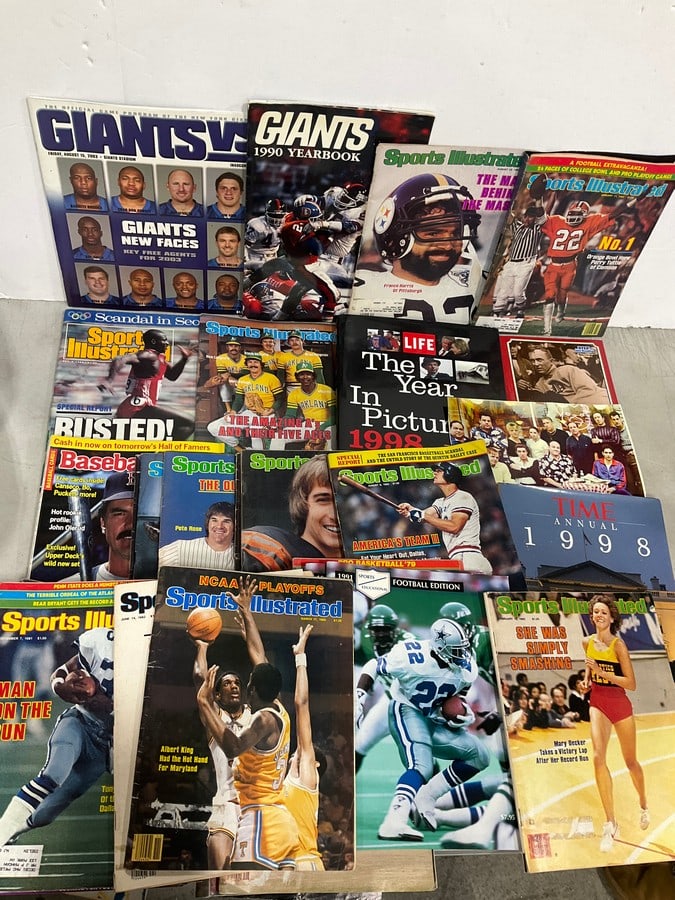 Various Sports Illustrated Magazines, and other Sports Magazines: Various Sports Illustrated Magazines, and other Sports Magazines